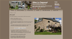 Desktop Screenshot of gite-villedieu.com